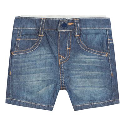 Levi's Baby boys' blue denim shorts